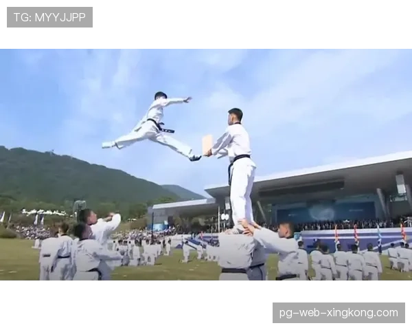 跆拳道特技_空中三连踢，跆拳道空中飞踢